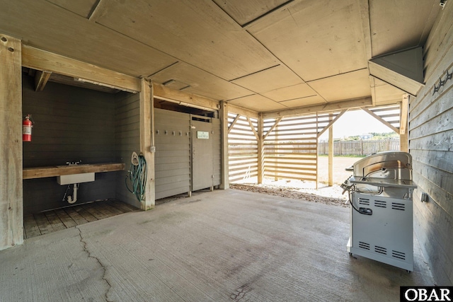 11 Pelican Watch Way Unit A/Lot11, Southern Shores, NC 27949 - garage with a sink
