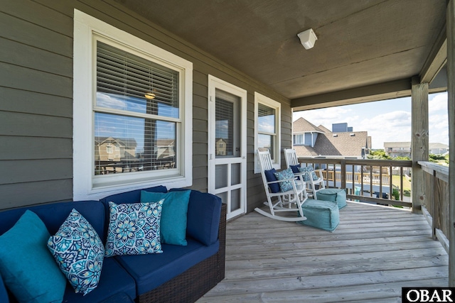 11 Pelican Watch Way Unit A/Lot11, Southern Shores, NC 27949 - view of wooden porch