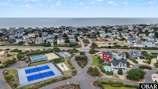 1207 Tail Wind Ct Lot 267, Corolla, NC 27927 - aerial view of residential area featuring a large body of water
