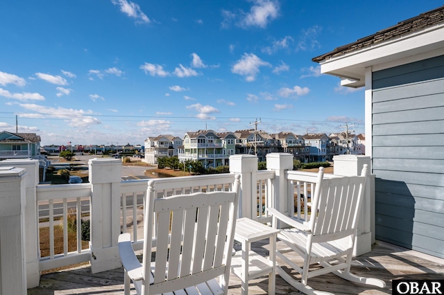5001 S Virginia Dare Trl Lot 25, Nags Head, NC 27959 - deck featuring a residential view