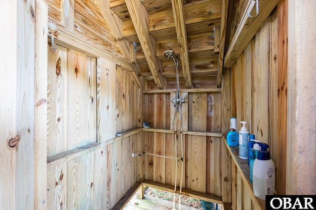 view of storage