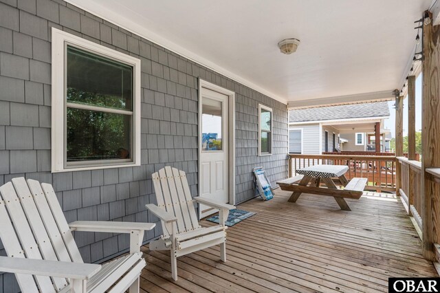 111 Carlow Ave Lot 18, Kill Devil Hills, NC 27948 - view of wooden terrace