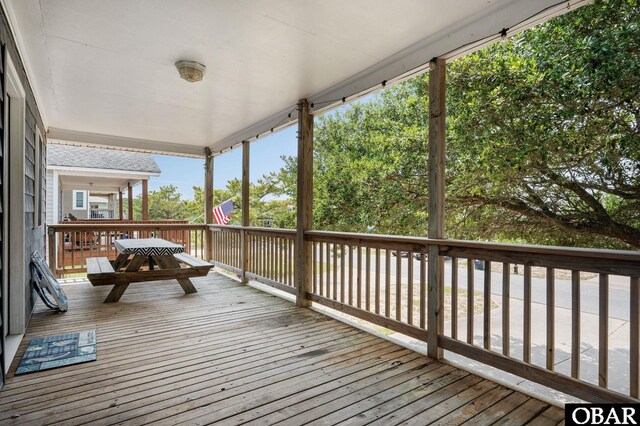 111 Carlow Ave Lot 18, Kill Devil Hills, NC 27948 - view of wooden deck