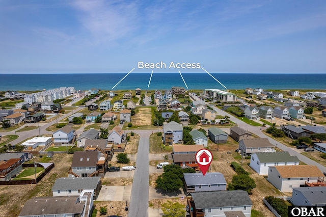 111 Carlow Ave Lot 18, Kill Devil Hills, NC 27948 - aerial view of residential area featuring a nearby body of water