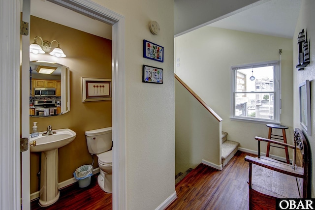 50059 Blackbeards Ct Lot # 166, Frisco, NC 27936 - bathroom featuring wood finished floors and vaulted ceiling