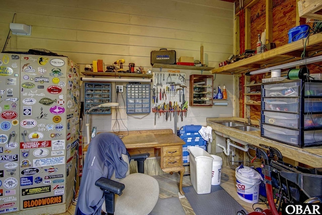 50059 Blackbeards Ct Lot # 166, Frisco, NC 27936 - storage area with a sink