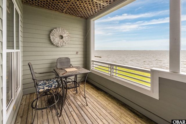 1113 Pirates Way Unit 1113, Manteo, NC 27954 - balcony with a water view