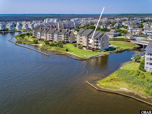 1113 Pirates Way Unit 1113, Manteo, NC 27954 - drone / aerial view of a large body of water