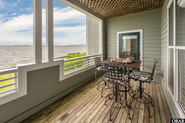 1113 Pirates Way Unit 1113, Manteo, NC 27954 - balcony with a water view