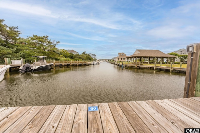 1113 Pirates Way Unit 1113, Manteo, NC 27954 - dock area featuring a water view