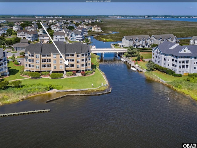 1113 Pirates Way Unit 1113, Manteo, NC 27954 - drone / aerial view of a large body of water