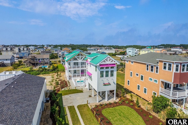 5118 N Virginia Dare Trl Lot 7, Kitty Hawk, NC 27949 - aerial perspective of suburban area