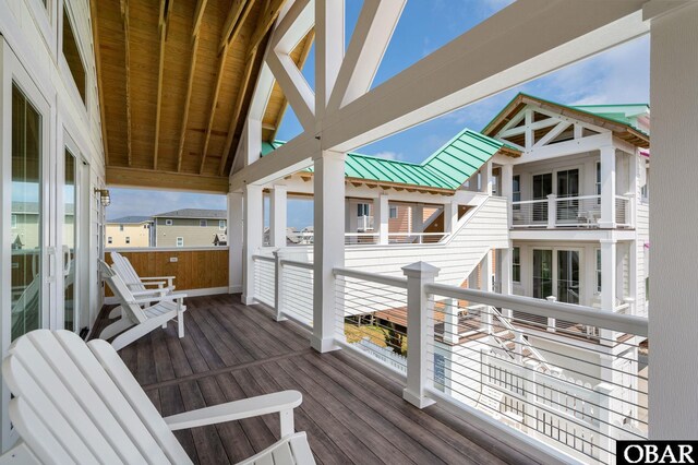 5118 N Virginia Dare Trl Lot 7, Kitty Hawk, NC 27949 - view of deck
