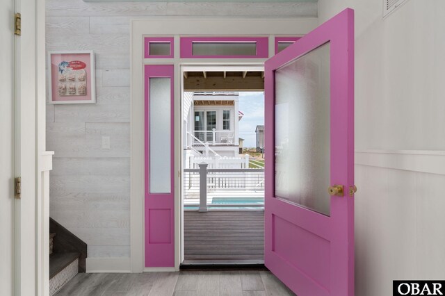 5118 N Virginia Dare Trl Lot 7, Kitty Hawk, NC 27949 - entryway with wood finished floors