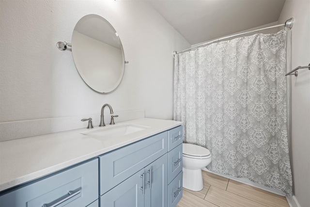 2103 Sandfiddler Rd Lot # 25, Corolla, NC 27927 - full bath featuring toilet, vanity, and a shower with shower curtain