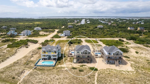 2103 Sandfiddler Rd Lot # 25, Corolla, NC 27927 - bird's eye view of a pool area