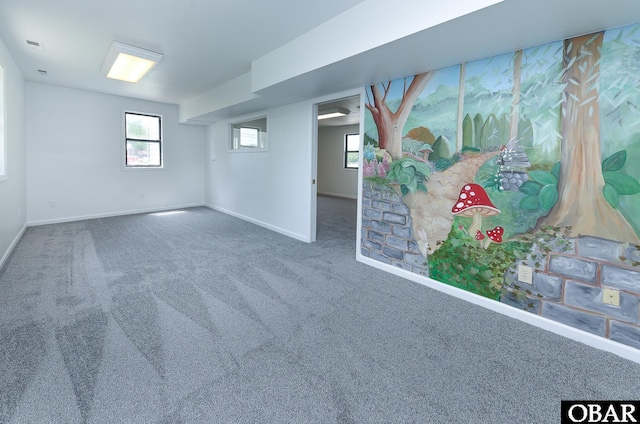 5707 Caratoke Hwy, Poplar Branch, NC 27965 - below grade area with carpet floors and baseboards