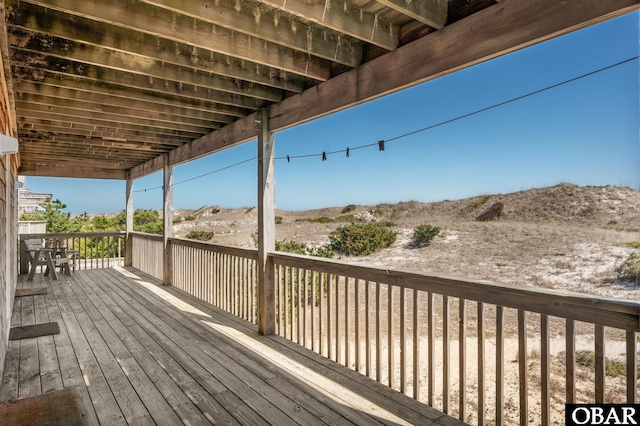 view of deck