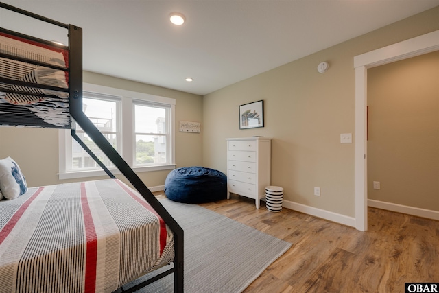 27197 Black Dog Ln Lot 9, Salvo, NC 27972 - bedroom featuring light wood finished floors and recessed lighting