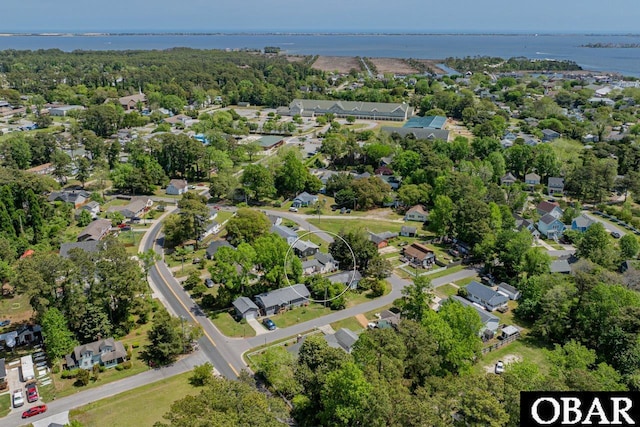 807 S St Lot 11, Manteo, NC 27954 - bird's eye view with a water view and a residential view