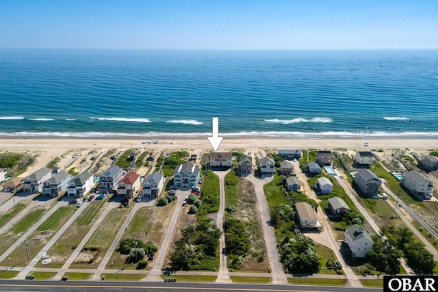 8415 S Old Oregon Inlet Rd Lot, Lot, Nags Head, NC 27959 - aerial view of property's location featuring expansive beach and nearby suburban area
