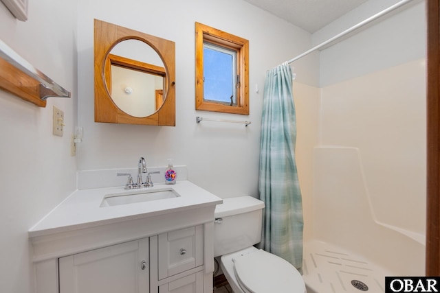 8415 S Old Oregon Inlet Rd Lot, Lot, Nags Head, NC 27959 - full bathroom featuring a shower with curtain, toilet, and vanity