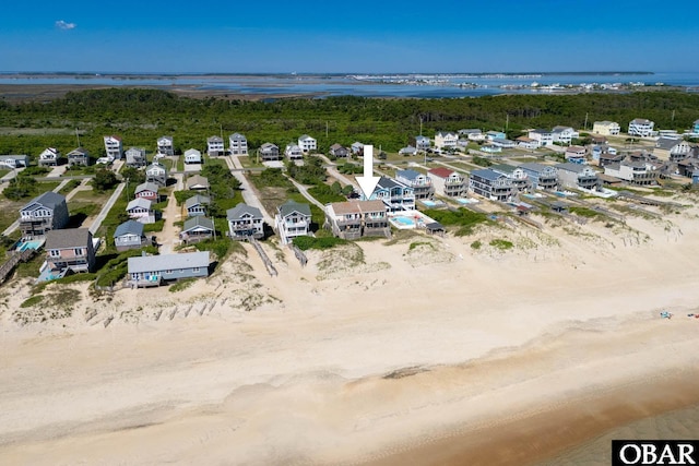 8415 S Old Oregon Inlet Rd Lot, Lot, Nags Head, NC 27959 - aerial view of residential area with a nearby body of water