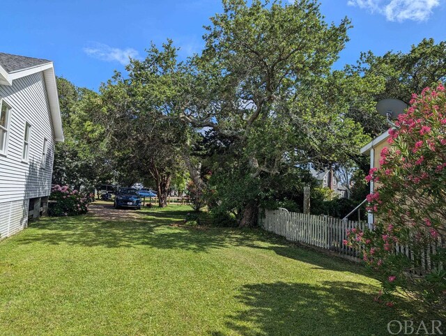369 Lighthouse Rd Lot # 2, Ocracoke, NC 27960 - view of yard featuring fence