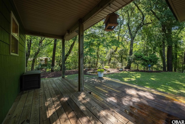 41 Eagles Nest Ln Lot 372, Southern Shores, NC 27949 - view of wooden terrace