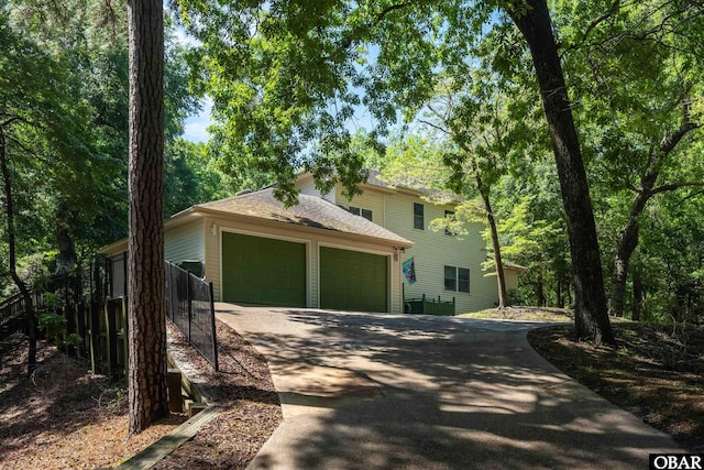 41 Eagles Nest Ln Lot 372, Southern Shores, NC 27949 - view of front of home featuring concrete driveway and a garage