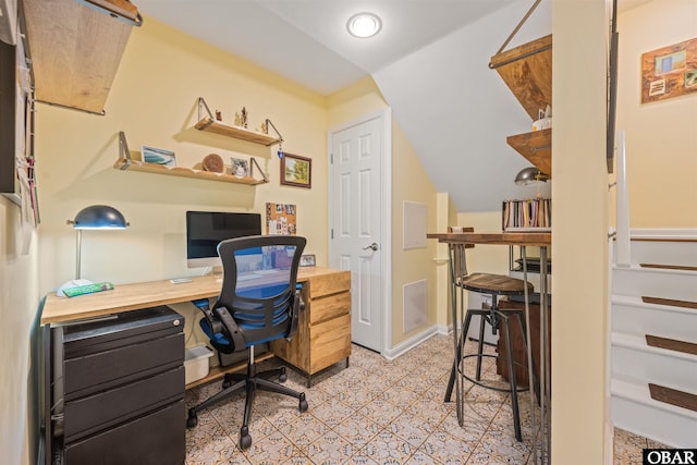 41 Eagles Nest Ln Lot 372, Southern Shores, NC 27949 - home office with tile patterned floors