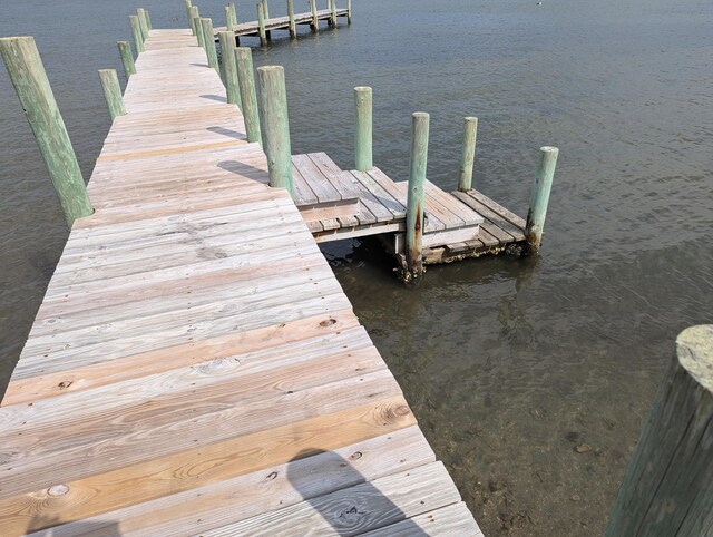 415 British Cemetery Rd Lot # 1 & 2, Ocracoke, NC 27960 - dock area featuring a water view
