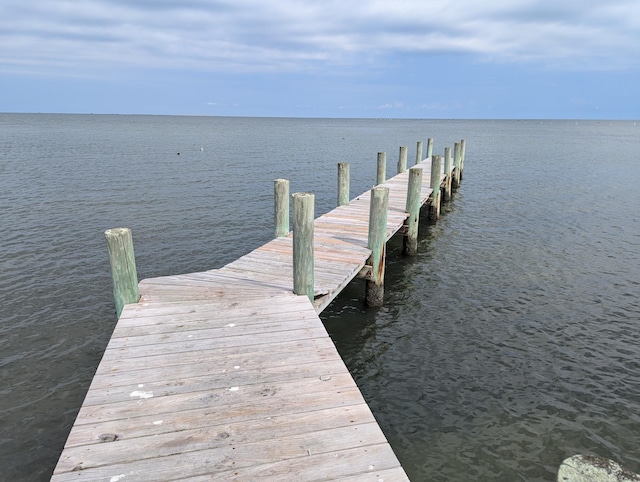415 British Cemetery Rd Lot # 1 & 2, Ocracoke, NC 27960 - dock featuring a water view