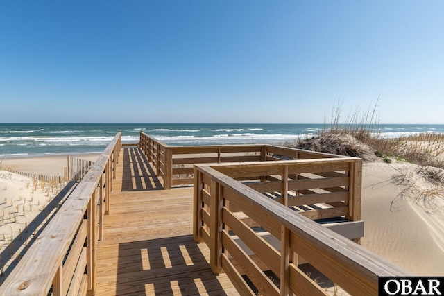 981 Lighthouse Dr Lot 10, Corolla, NC 27927 - view of community with view of water and beach