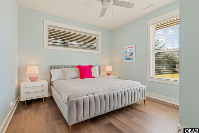 981 Lighthouse Dr Lot 10, Corolla, NC 27927 - bedroom featuring wood finished floors and ceiling fan