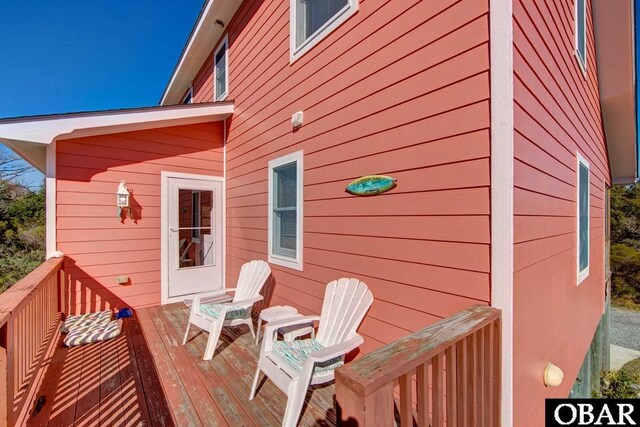 183 Lighthouse Rd Lot 3, Ocracoke, NC 27960 - view of wooden deck
