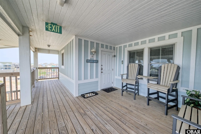 24252 Resort Rodanthe Dr Unit 1C, Rodanthe, NC 27968 - view of wooden porch