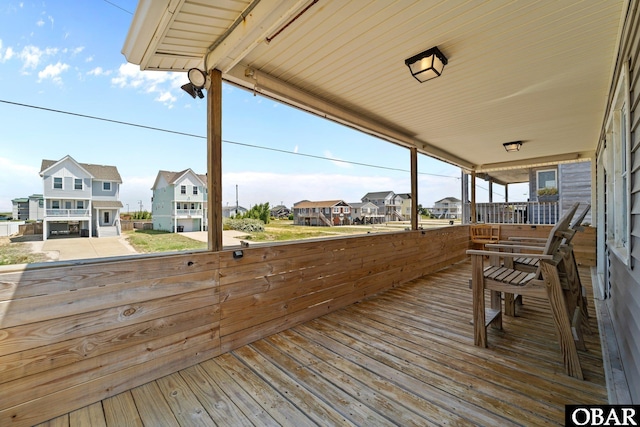 402 N Memorial Blvd Lot 3, Kill Devil Hills, NC 27948 - deck with a residential view