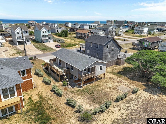 402 N Memorial Blvd Lot 3, Kill Devil Hills, NC 27948 - aerial perspective of suburban area featuring a large body of water