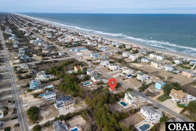 812 Whalehead Dr Lot #, Corolla, NC 27927 - aerial overview of property's location featuring extended coastline