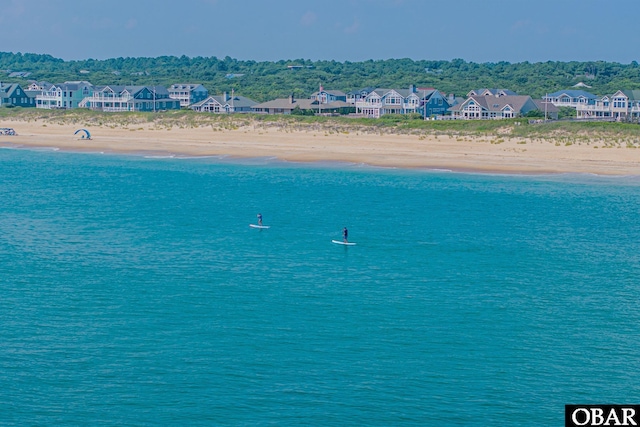 65 Ocean Blvd Lot 3-4, Southern Shores, NC 27949 - water view with nearby beach and nearby suburban area