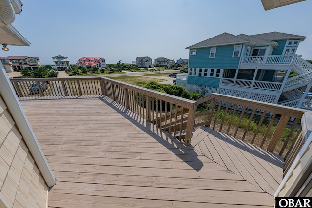 65 Ocean Blvd Lot 3-4, Southern Shores, NC 27949 - deck with a residential view
