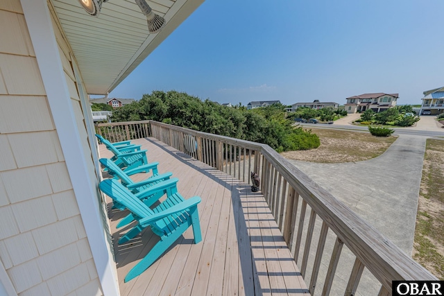 65 Ocean Blvd Lot 3-4, Southern Shores, NC 27949 - view of wooden deck