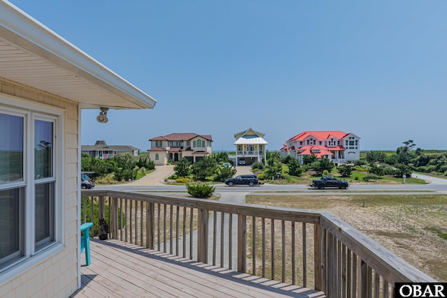 65 Ocean Blvd Lot 3-4, Southern Shores, NC 27949 - wooden porch with a residential view