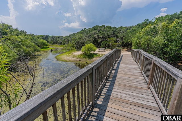65 Ocean Blvd Lot 3-4, Southern Shores, NC 27949 - view of property's community with a wooded view