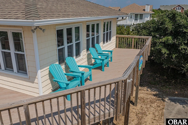 65 Ocean Blvd Lot 3-4, Southern Shores, NC 27949 - view of wooden terrace
