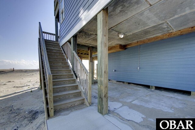 24255 S Shore Dr Lot # 9, Rodanthe, NC 27968 - view of staircase