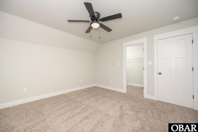 329 Country Club Rd Lot A, Lot A, Camden, NC 27921 - bonus room with light colored carpet, a ceiling fan, and baseboards