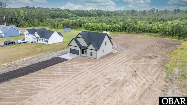 329 Country Club Rd Lot A, Lot A, Camden, NC 27921 - aerial view of property and surrounding area with a heavily wooded area