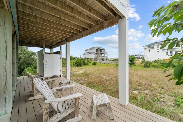 view of deck